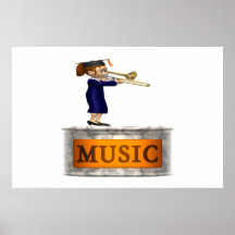 Music Graduate Print