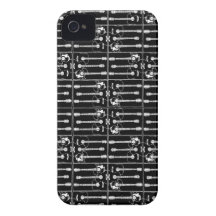 Music guitars pattern iPhone 4 case