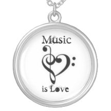 Music is Love Pendant