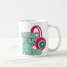 Music is my Boyfriend Coffee Mug