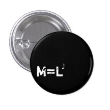 Music=Life Pins