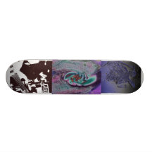 music n art skate board