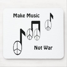 music notes mouse mat