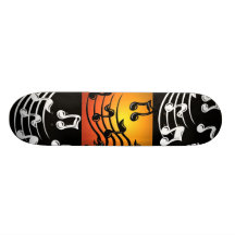 Music Notes Skate Boards