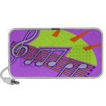Music Notes Speakers