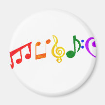 Music Refrigerator Magnet