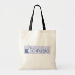 Music Rocks tote bag