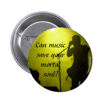 Music saves pin