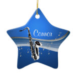 Music Saxophone ornaments