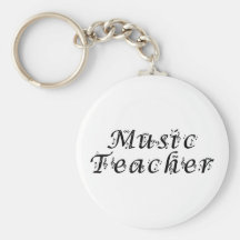 Music Teacher Key Chains