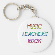 MUSIC TEACHER ROCK 2 KEYCHAIN