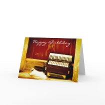 Music Theme Greeting Card
