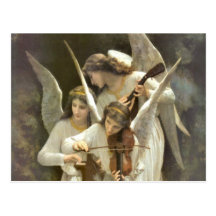 Musical Angels Postcard