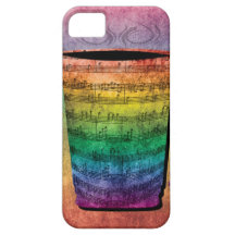 Musical coffee iPhone 5 cover
