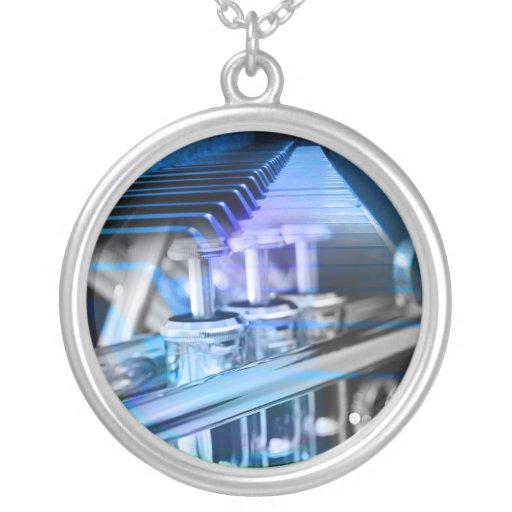 Musical Duet Blue Necklaces