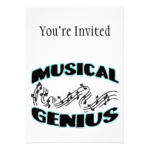 Musical Genius Music Notes Announcement