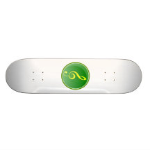 Musical Note Custom Skate Board