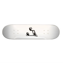 Musical Notes Custom Skateboard
