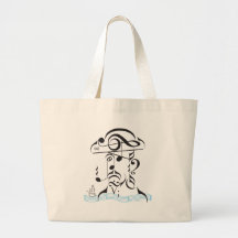 Musical Piracy Tote Bags