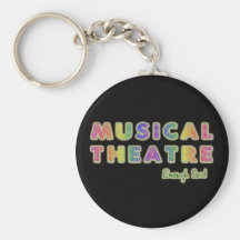 Musical Theate Enough Said Keychain
