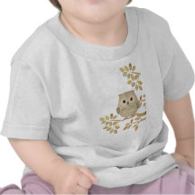 Musical Tree Owl T-shirts