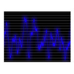 Musical Waveform Postcards