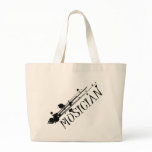Musician cool design!! tote bags