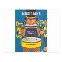 Musicians around the World Post Card