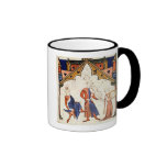 Musicians Playing a Viola and a Tambourine Mug