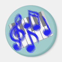 Musik music kühlschrankmagnet