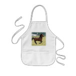 Mustang Galloping Children's Apron