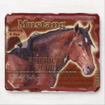 Mustang: Made in America!  Davy Greasewood Mouse Mat