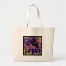 MX THAT FLASH TOTE BAGS