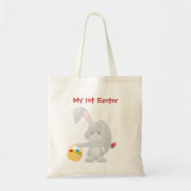 My 1st easter Tote Bags