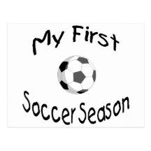 My 1st Soccer Season Post Cards