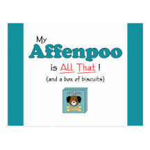 My Affenpoo is All That! Postcards