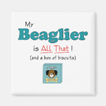 My Beaglier is All That! Magnets