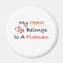 My ♥ Belongs to a FF Magnets