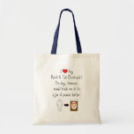 My Black and Tan Coonhound Loves Peanut Butter Canvas Bags