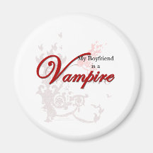 My Boyfriend is a Vampire Fridge Magnets