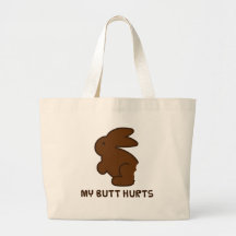 My Butt Hurts Canvas Bag