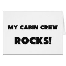 MY Cabin Crew ROCKS! Cards