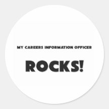 MY Careers Information Officer ROCKS! Stickers