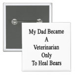 My Dad Became A Veterinarian Only To Heal Bears Pins