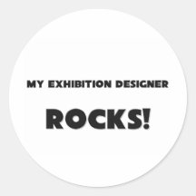 MY Exhibition Designer ROCKS! Sticker