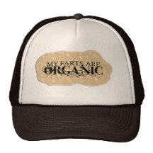 MY FARTS ARE ORGANIC MESH HAT