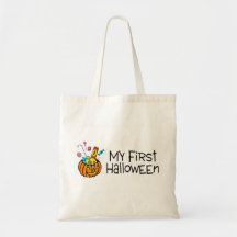 My First Halloween Tote Bags