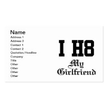 my girlfriend business cards