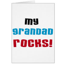 My Grandad Rocks T-shirts and Gifts Cards