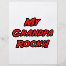 My Grandpa Rocks Flyer